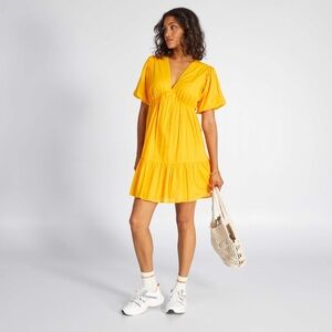 Vibrant Yellow Women's Dress